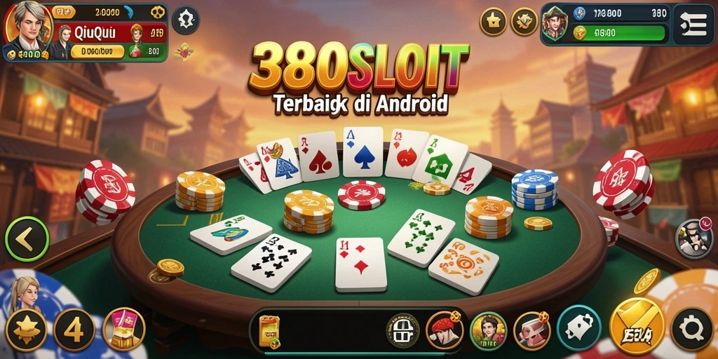 Screenshot utama <strong>380SLOT</strong> menunjukkan gameplay QiuQiu yang mendebarkan.