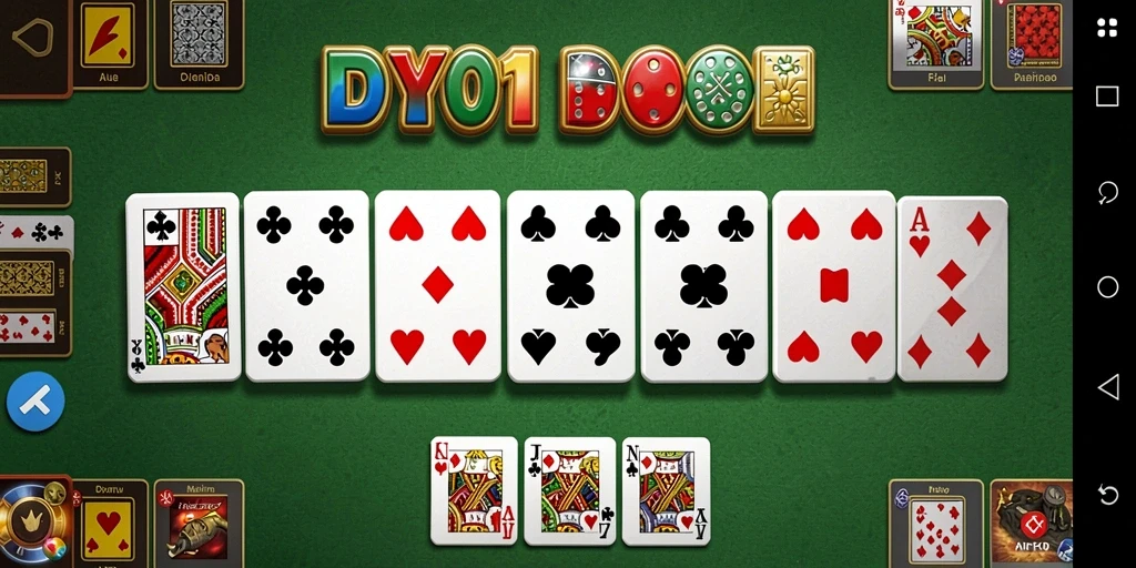 Tampilan menarik dari gameplay domino DY01 dengan grafis yang menawan.