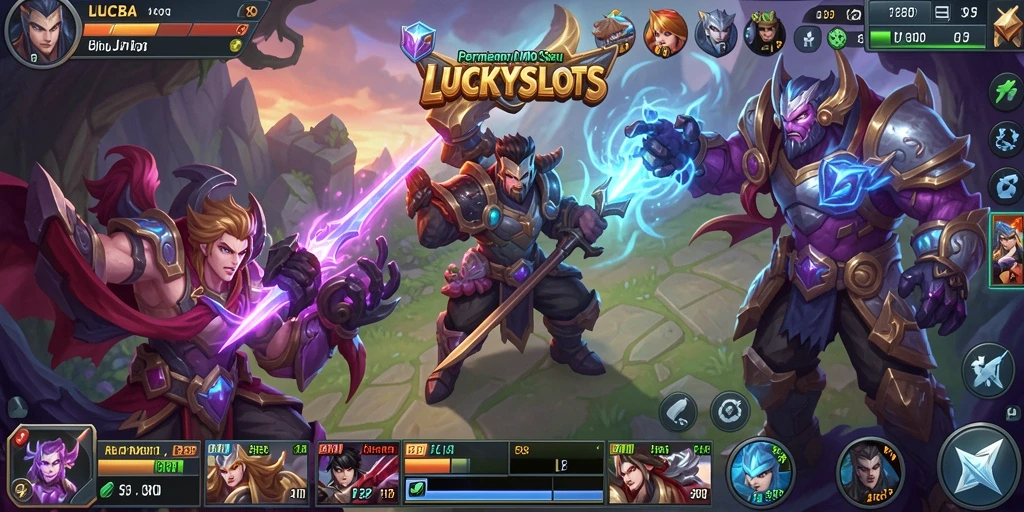 Tangkapan layar gameplay LUCKYSLOTS yang seru dan mendebarkan.