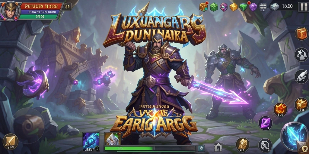 Tangkapan layar gameplay LUXURY138 menunjukkan aksi seru dan grafis memukau.