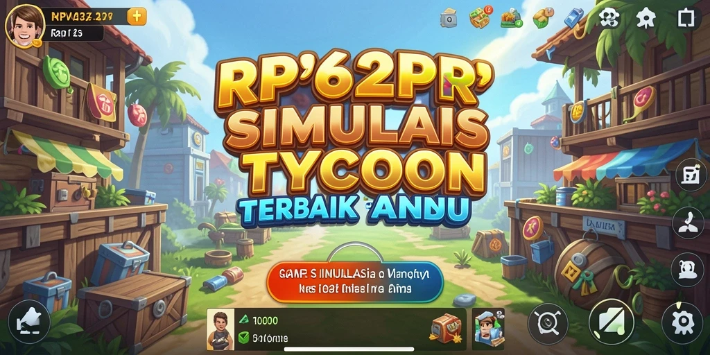 Screenshot utama RP62RP menampilkan gameplay Tycoon yang seru.